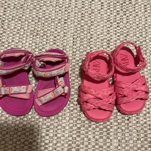 Baby walkers. Need some cleaning. Two for the price of one.